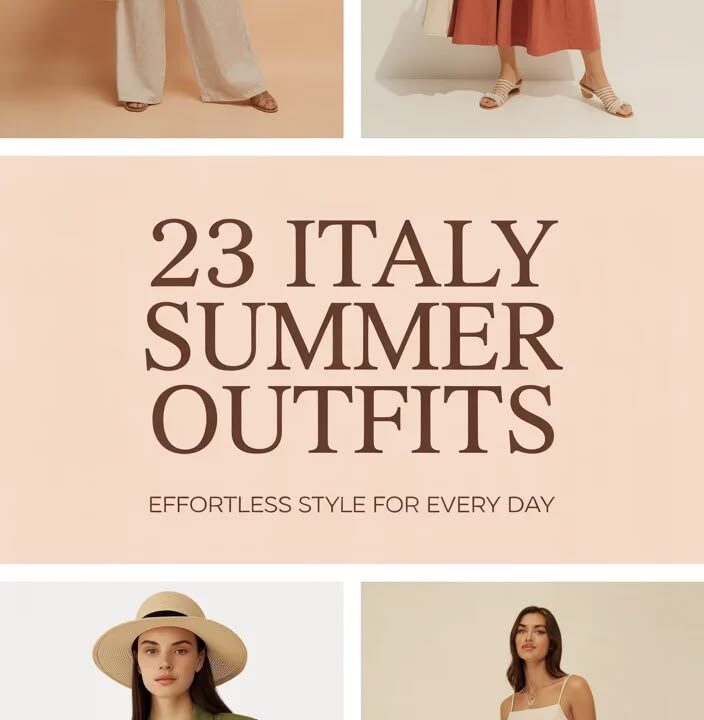 10 Italy Summer Outfits 2026