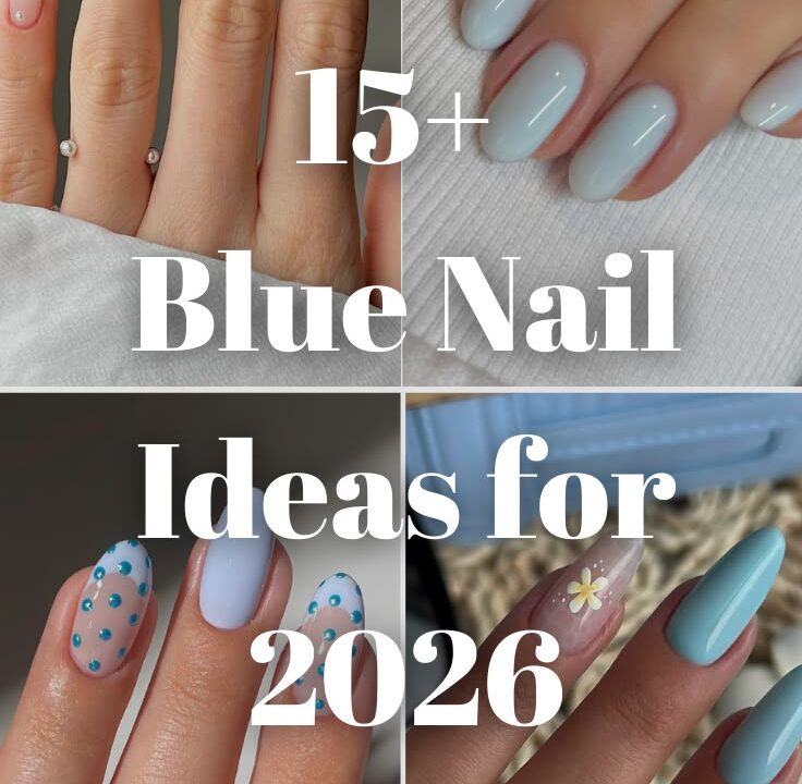 12 Gorgeous Blue Nail Designs That’ll Have You Obsessed