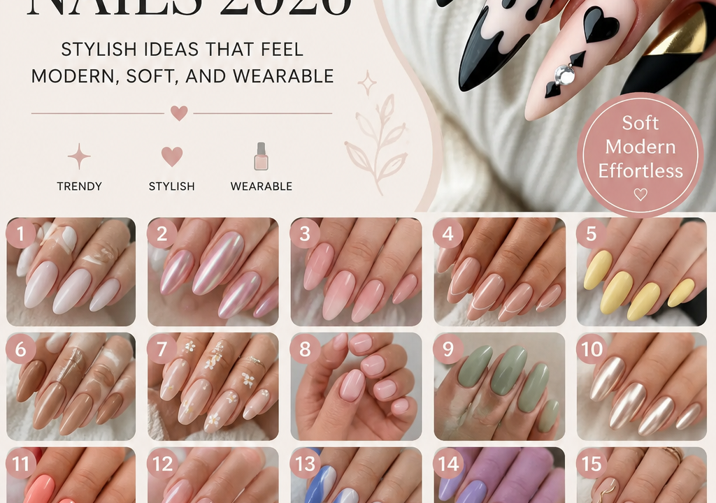 25 Trendy Gel Nails 2026 – Stylish Ideas That Feel Modern, Soft, and Wearable