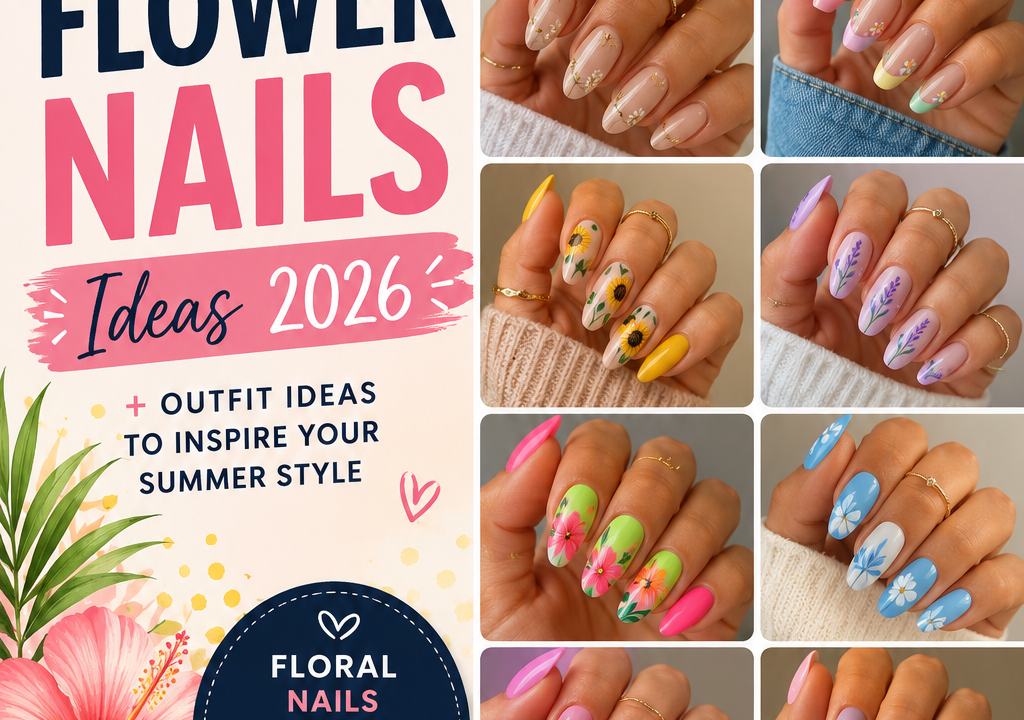 Summer Flower Nails Ideas 2026