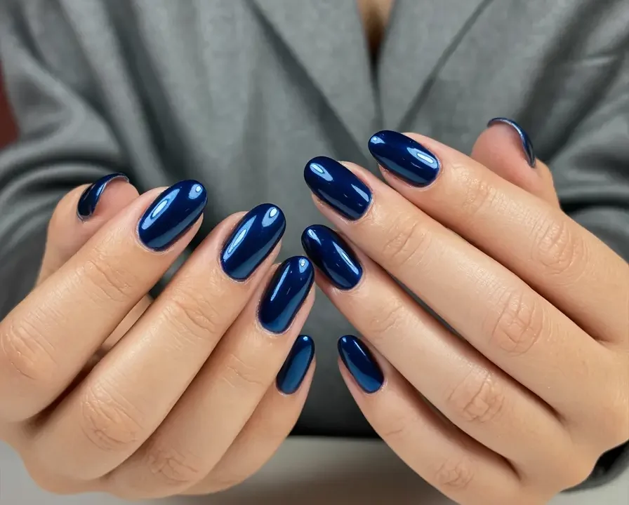 21 Elegant Blue French Tip Nails for a Chic Modern Look