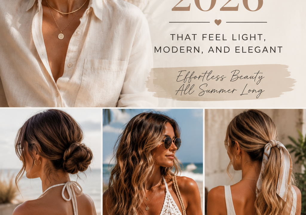 Summer Hairstyles 2026 That Feel Light, Modern, and Elegant