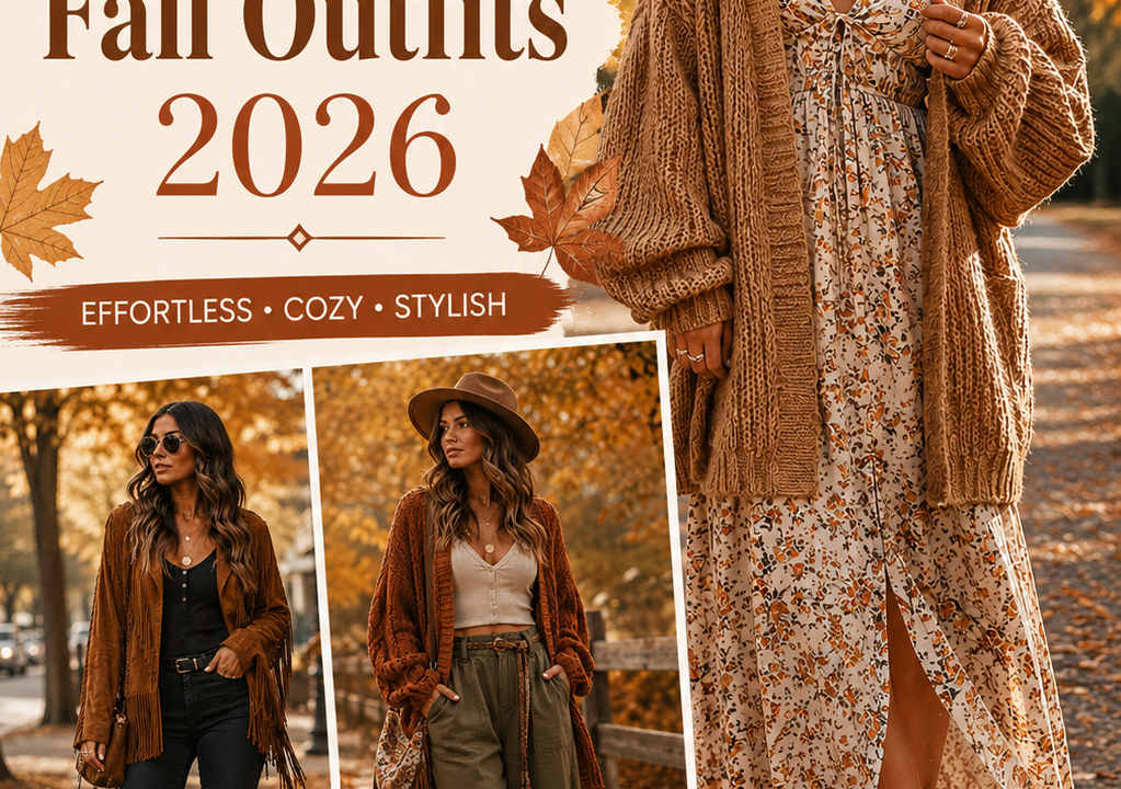 Boho Chic Fall Outfits 2026 That Make Everyday Style Feel Effortlessly Artistic